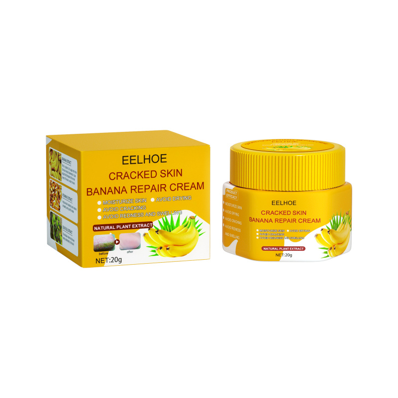 main EELHOE Cracked Skin Banana Repair Cream Foot Care Anti-Cracking Anti-Freezing Hand And Foot Care Repair Cream