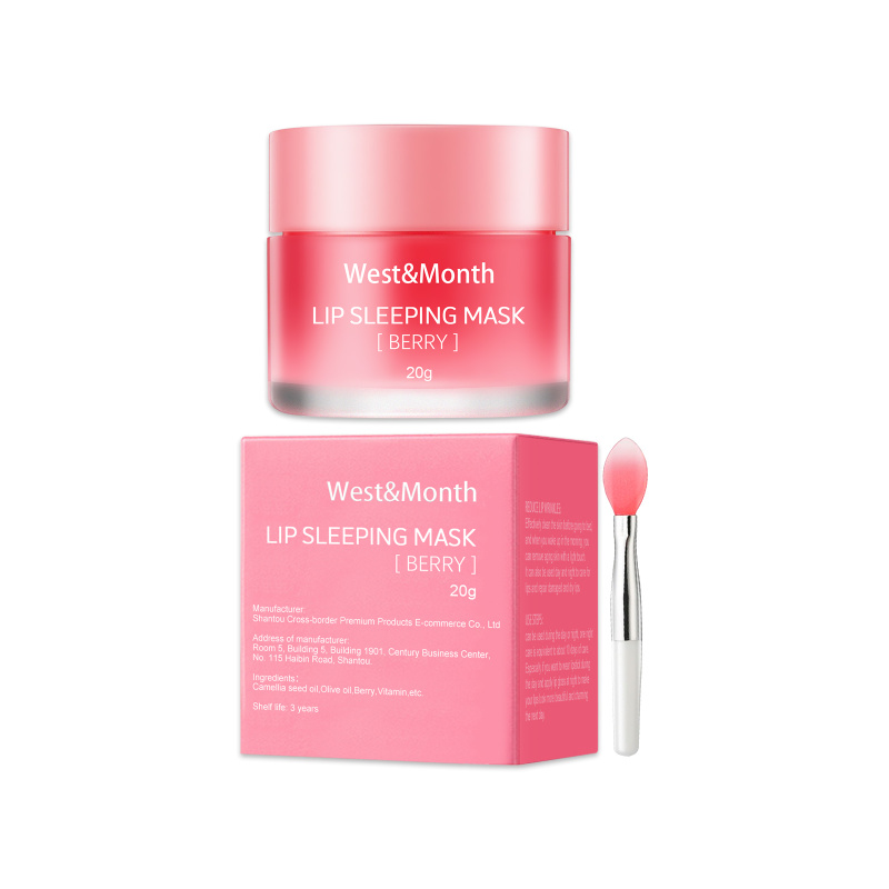 main West&Month Jelly Lip Mask, Moisturizes, Hydrates, Reduces Lip Lines And Moisturizes Lip Skin