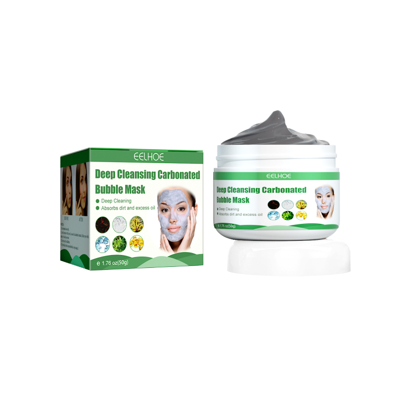 main EELHOE Clean And Apply Bubble Mask, Moisturizing Apply Removing Blackhead And Pimple Oxygen Cleansing Mud Mask