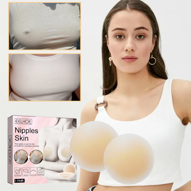 EELHOE Silicone Anti-Protruding Chest Tape, Anti-Protruding Anti-Exposure Non-Trace Breathable Chest Gathering Lifting Tape