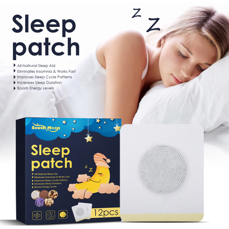 main South Moon Sleep Patch, Sleep Care Repair Multi-dream Sleep Poor Quality Plaster Acupoint Navel Patch