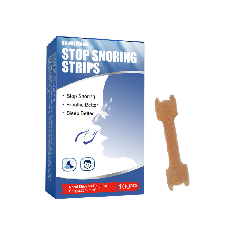 main South Moon Care Nasal Strips, Anti-Snoring Snore Care Sleep Care Dilating Nasal Strips