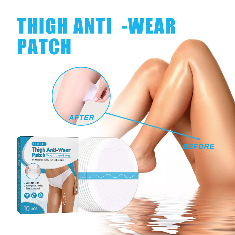 main EELHOE Thigh Anti-Wear Pads, Anti-Friction Invisible Thigh High Elastic Leg Protector Knee Calf Casual Pads
