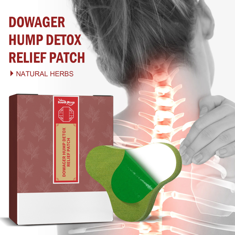 main South Moon Dowager Hump Detox Relief Patch, Dredge Lymphatic Relief Back Cervical Knee Joint Pain Cervical Care Patch