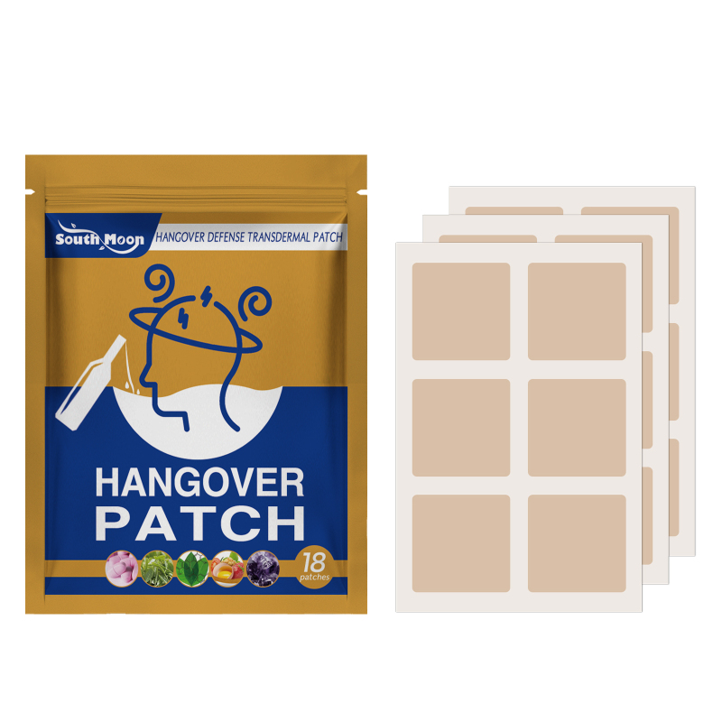 main South Moon Hangover Patch, Hangover Cure Party Hangover Patch