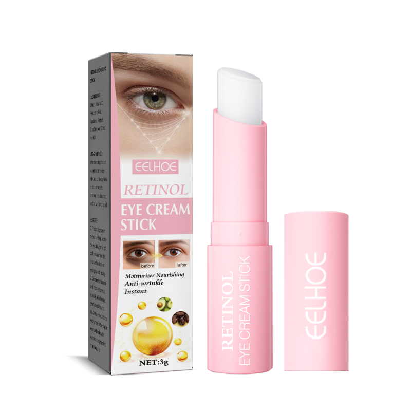 main EELHOE Retinol Eye Cream Stick, Moisturizes And Improves Fine Lines, Crow's Feet, Dark Circles And Tights The Eye Skin