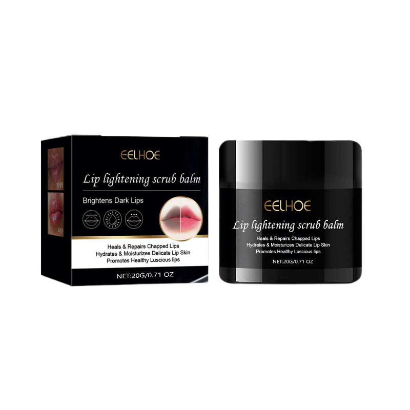 EELHOE Brightening Lip Scrub Cleans Lips Exfoliating Dead Skin Moisturizing Lips Tender Lips Hydrating Lip Scrub