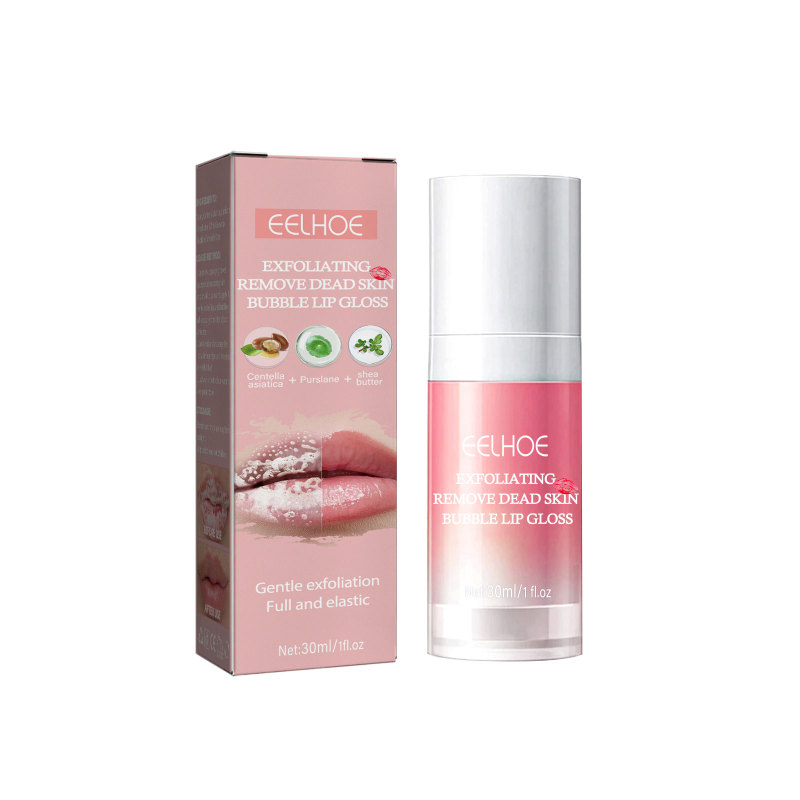 main EELHOE Exfoliates Dead Skin Bubble Lip Mask, Lightening Lip Lines Softening Horny Skin Moisturizing And Preventing Dry Cracking Lip Mask