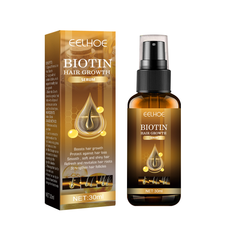 main EELHOE Biotin Hair Growth Spray, Strong Anti-Rip Repair Hair Care And Root Stabilization Spray