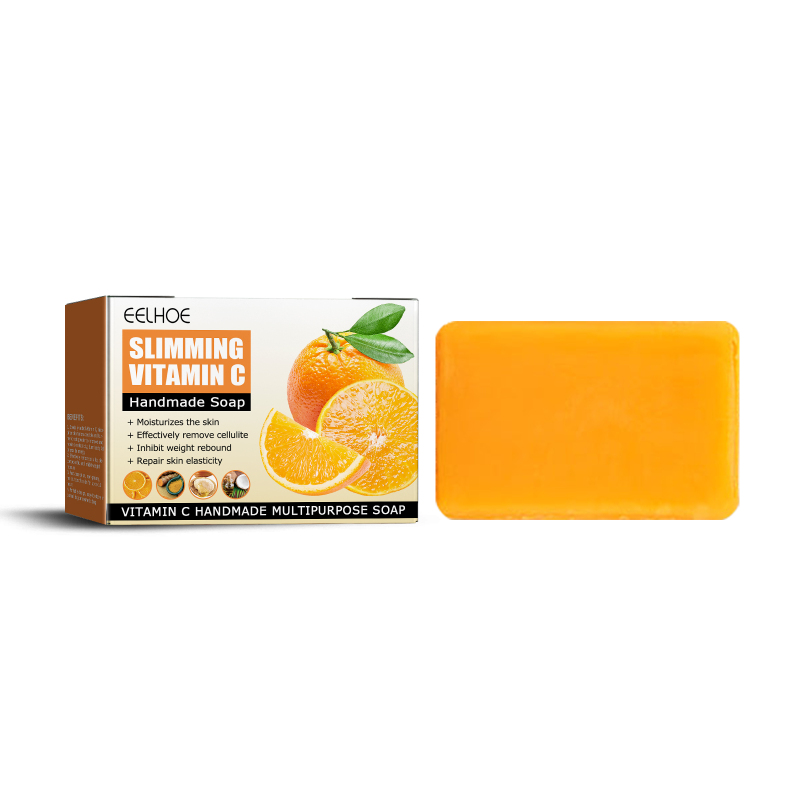 EELHOE Slimming Vitamin C Soap, Cleanses Body, Calves, Belly, Slimming, Toning, Firming And Moisturizing Skin