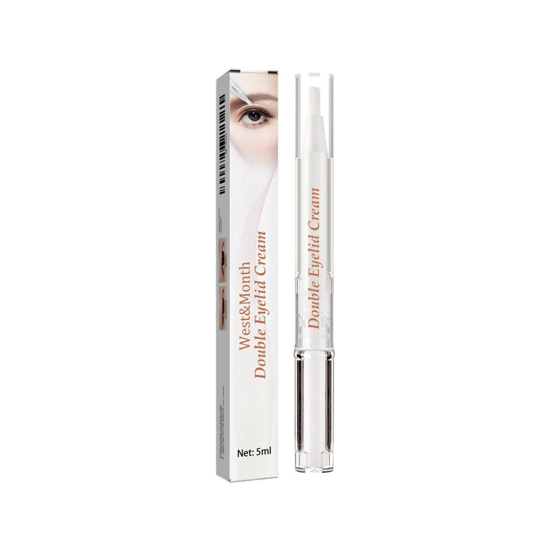 main West&Month Double Eyelid Styling Cream, Long Lasting Waterproof Beauty Cream Quick Dry Natural Invisible Cream For Big Eyes