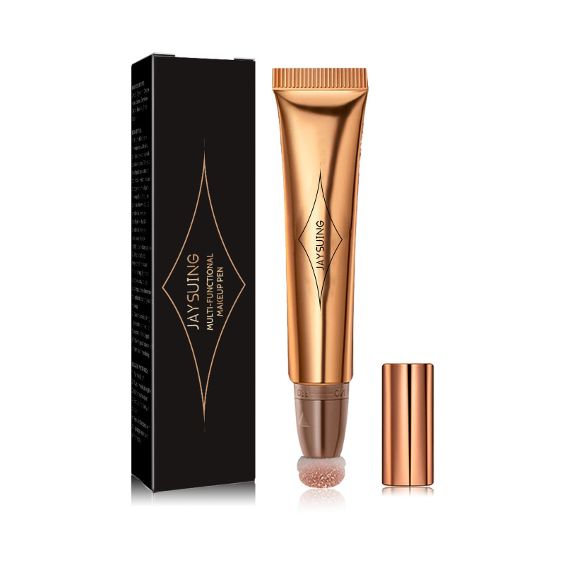 main Jaysuing Multi-Functional Makeup Pen, Solid Liquid Contour Facial Blush Contour Highlighter Stick