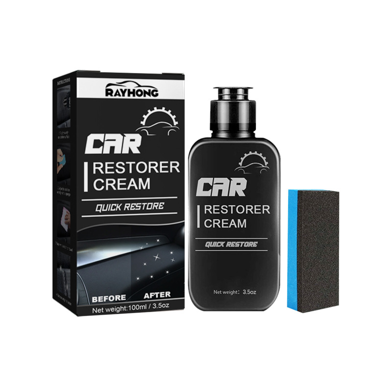 Rayhong Car Interior Retreader, Coated Sheet Plastic Instrument Panel Wax Dust Dust Polishing Leather Maintenance