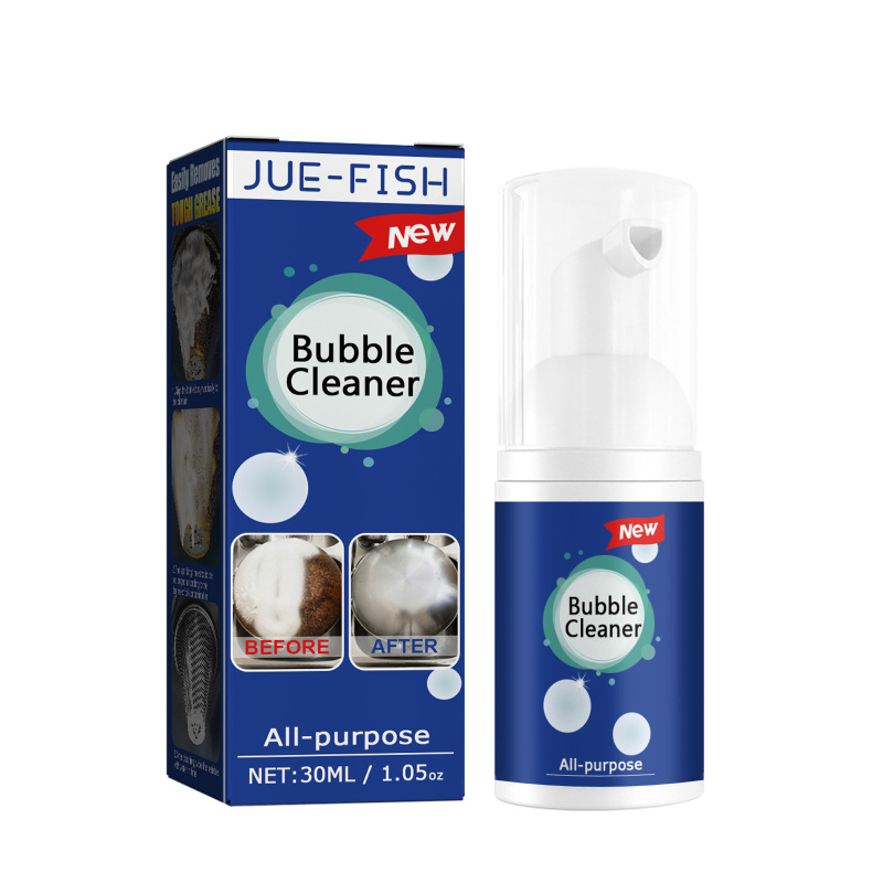main Jue-Fish Oil Foam Cleaner Multi-Purpose Heavy Oil Foam Cleaner For Kitchen Stove Hood