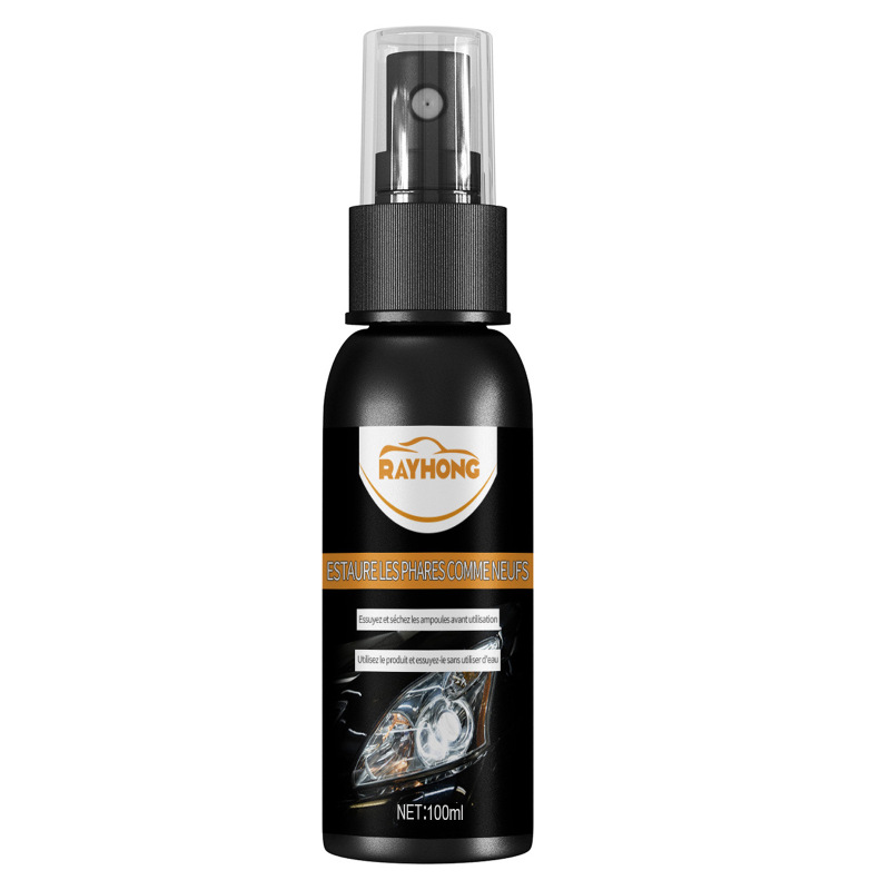 Rayhong Car Headlight Repair Kit, Refurbishment Spray, Car Headlight Crystal Plating, Car Lamp Repair