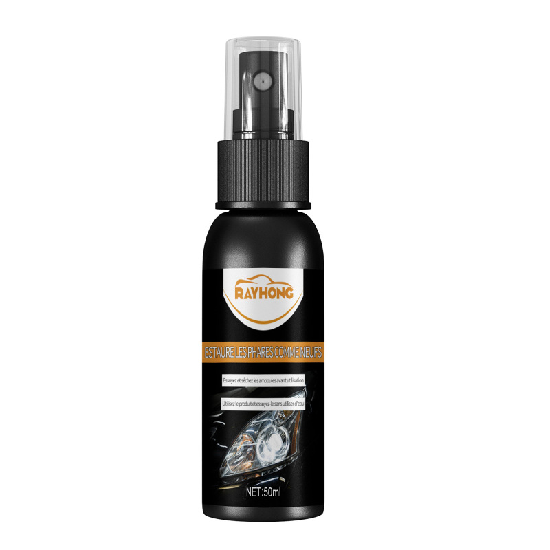 Rayhong Car Headlight Repair Kit, Refurbishment Spray, Car Headlight Crystal Plating, Car Lamp Repair