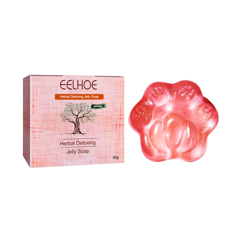 main EELHOE Herbal Slimming Jelly Soap, Herbal Essence Deep Cleansing, Moisturizing, Firming And Slimming Soap For Skin