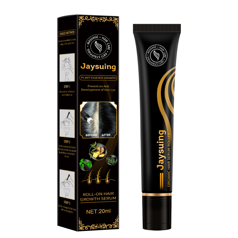 main Jaysuing Hair Ball Massage Solution, Prevents Hair Loss, Thickening, And Scalp Irritation Care Solution