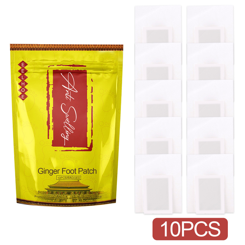 EELHOE Herbal Foot Patch Gentle Care For The Body - Ginger Plant Extract Herbal Foot Patch