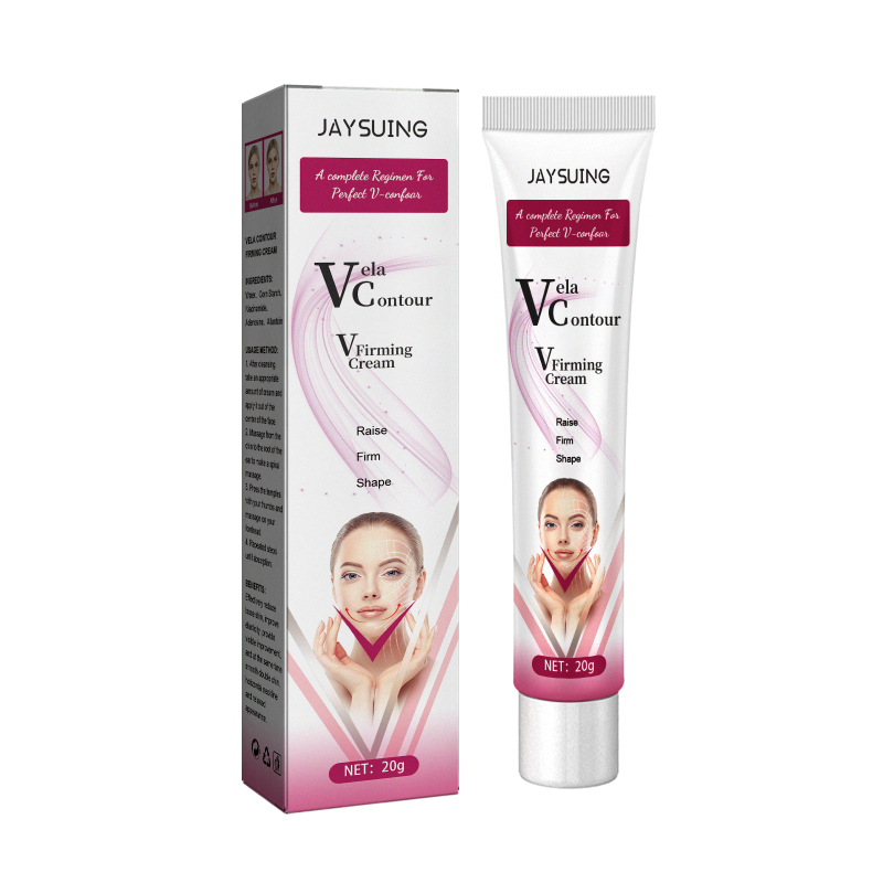 main Jaysuing V Face Firming Cream, Firming Fine Line Facial Contour Anti-aging Face Cream