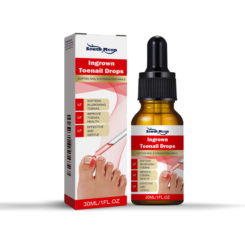 main South Moon Toenail Repair Essence (30ml) Moisturizes, Repairs And Cleanses Foot Nails, Brightening Nail Care Essential Oil