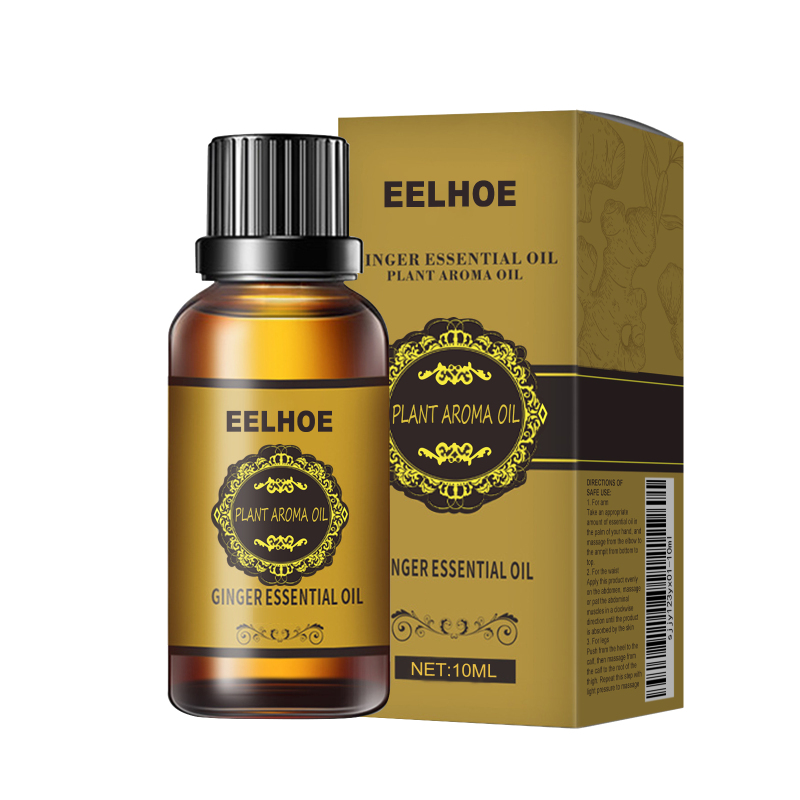 main EELHOE Ginger Essential Oil (10ml) Firms The Skin, Highlights The Figure, Gently Moisturizes And Nourishes. It Is An Essential Oil For Daily Body Massage