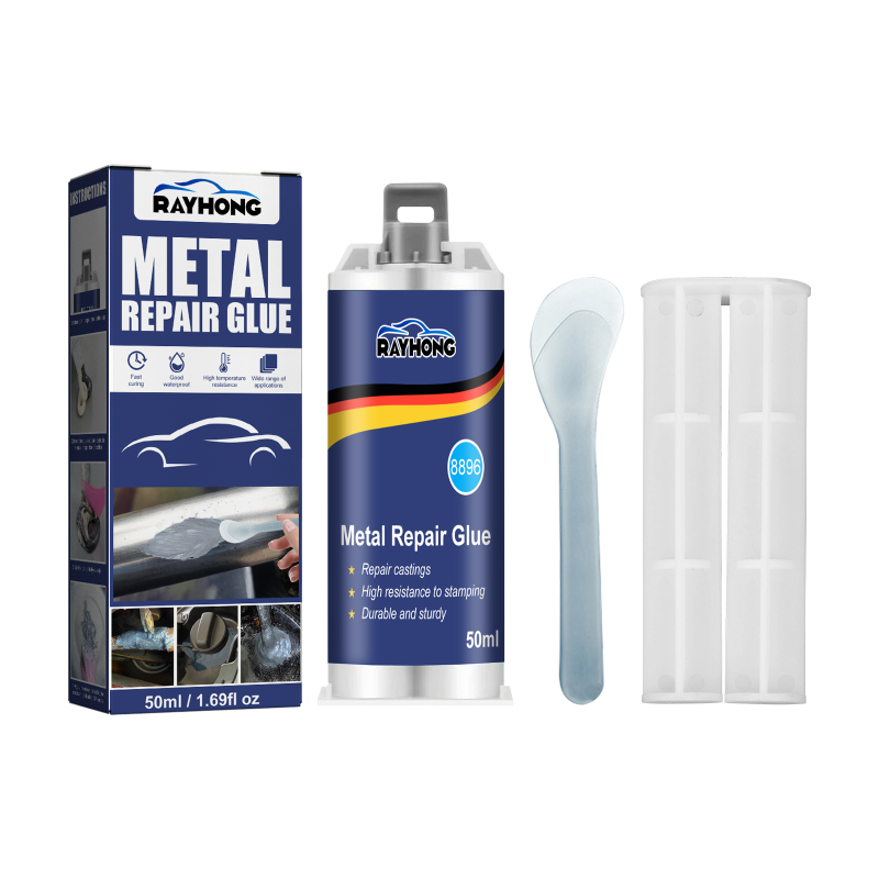 main Rayhong Metal Casting Adhesive (50ml) High-Temperature Resistant Welding Adhesive, A Strong Electric Welding Adhesive For Metal Castings With Sand Holes, Gas Holes And Cracks