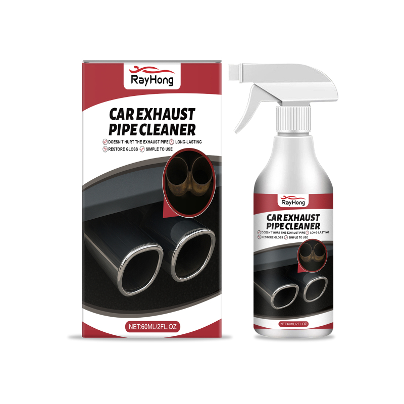 main Rayhong Car Exhaust Pipe Cleaner, Car And Motorcycle Maintenance Rust Removal Carbon Removal Black Smoke Cleaning Agent
