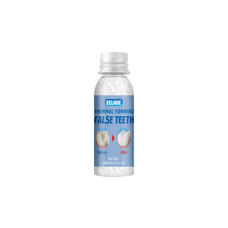 main EELHOE Malleable Dental Glue (20ml) For Film And Television Makeup, Denture Modification, Temporary Dental Filling, Dental Glue For Filling Cavities And Gaps Between Teeth