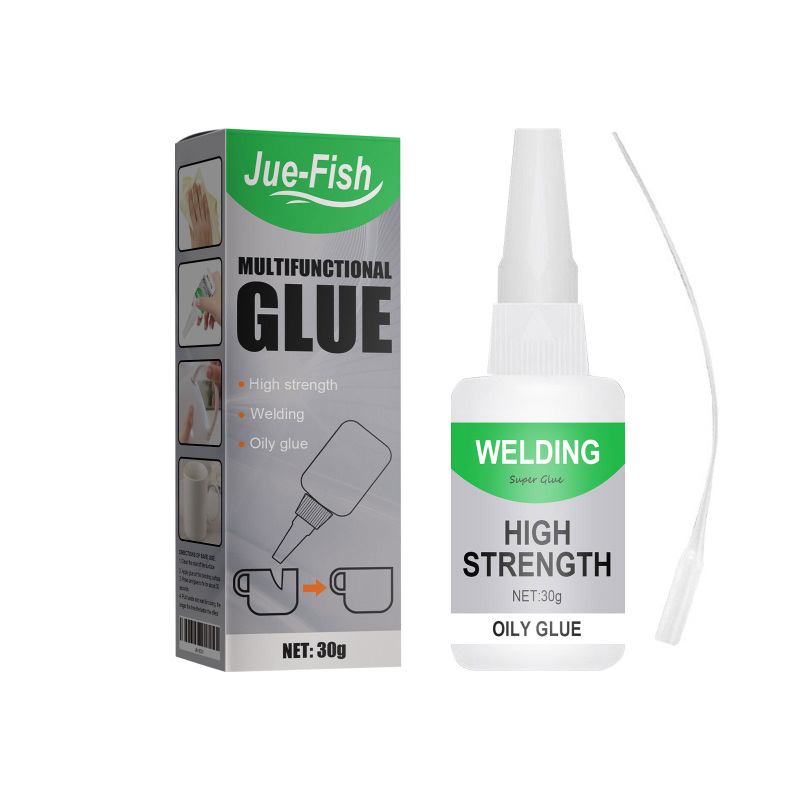 main Jue-Fish Multi-Functional Ceramic Waterproof Transparent Adhesive (30g) Quick-Drying Adhesive For Glass And Wood, Universal Adhesive