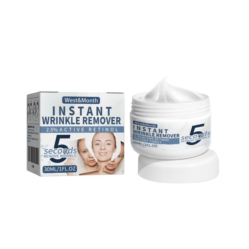 main West&Month 5 Seconds Retinol Cream, Reduce Fine Lines Under Eyes Hydrating Moisturizing Cream To Soften Skin