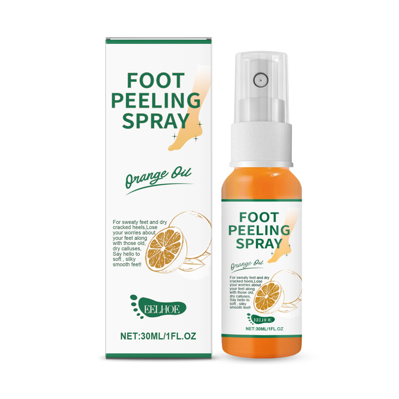 main EELHOE Foot Peeling Spray, Foot Moisturizing Anti-Breaking And Dead Skin Care Spray