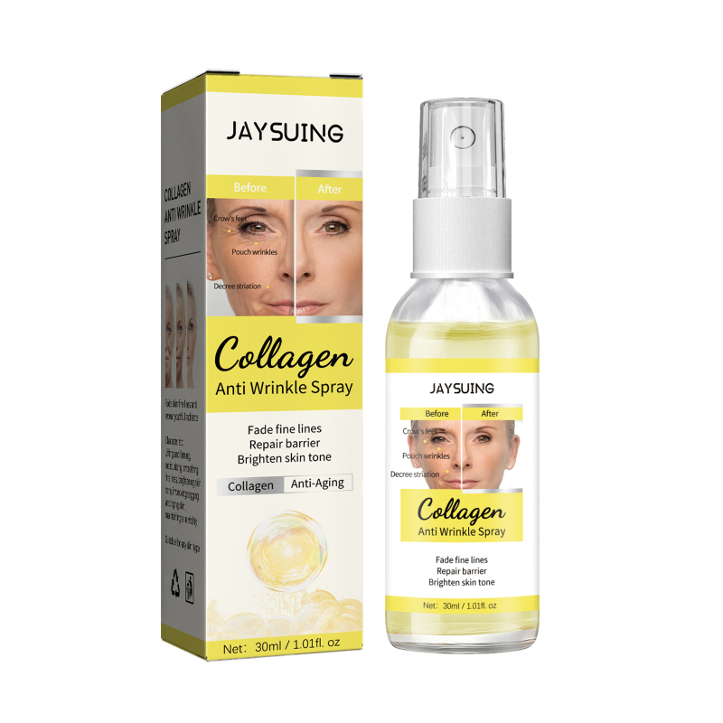 main Jaysuing Collagen Anti-Wrinkle Spray, Moisturizes And Brightens Skin Fading Fine Line Melanin Spray