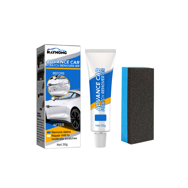 main Rayhong Advance Car Scratch Remover Set, Automotive Finish Cleaning And Polishing Scratch Repair Cream