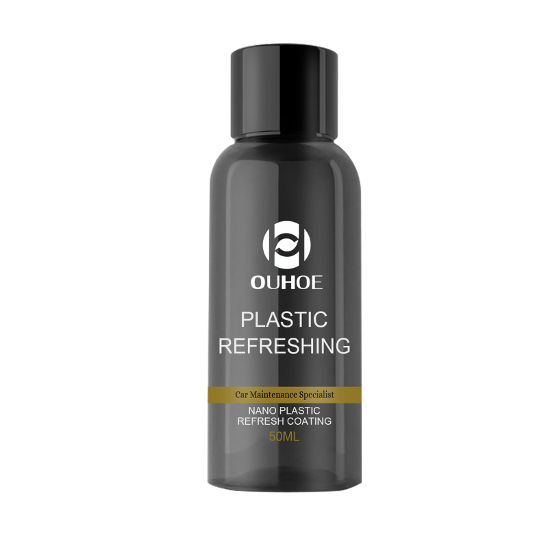 main OUHOE Dashboard Refurbisher (50ml) Polishing Plastic Whitening Maintenance Repair Interior Dust-Proof Cleaner
