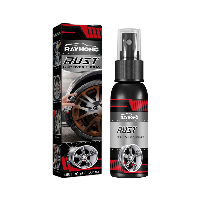 main Rayhong Auto Wheel Rust Remover Auto Paint Rust Remover Brightener Rust Remover Conversion Agent
