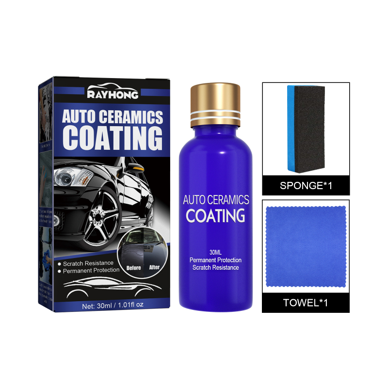 main Rayhong Auto Ceramics Coating, Clean Decontamination Waterproof Dustproof Scratch Repair Paint Maintenance Renovation Coating Solution