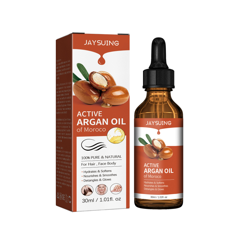 main Jaysuing Argan Oil, Repair Dry Hair Supple Hair Moisturizing Care Essential Oil