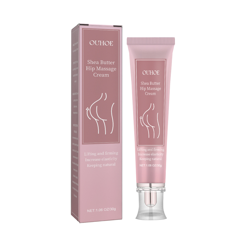 OUHOE Buttock Massage Cream - Gentle Formula To Care For The Body's Skin Lines And Contours. Daily Massage Care Cream.