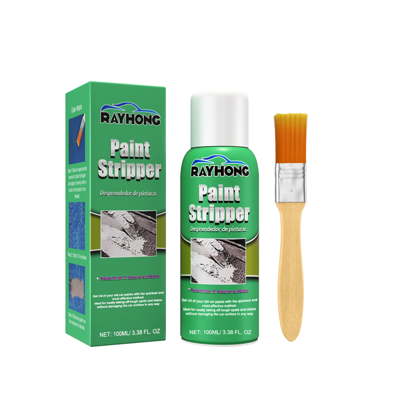 main Rayhong Paint Remover, Auto Wheel Stripping Metal Surface Paint Remover Non-Trace Cleaning Paint Remover