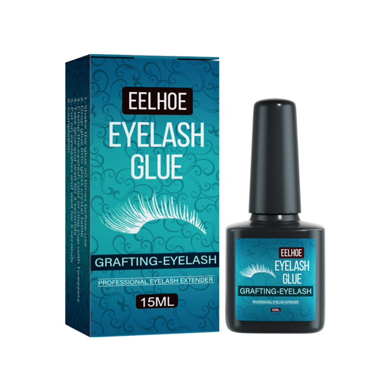 EELHOE Eyelash Glue, False Eyelashes Naturally Curling Grafting Eyelash Glue