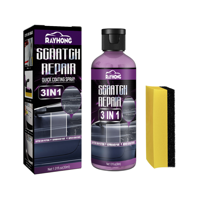 Rayhong Car Scratch Repair Agent, Paint Fine Marks And Scratches Polishing And Mending Paint Decontamination Cleaning Transparent Repair Agent