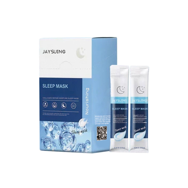main Jaysuing Collagen Protein Sleeping Mask - Hydrates Facial Skin, Moisturizes And Softens, Non-Wash-Off Facial Mask