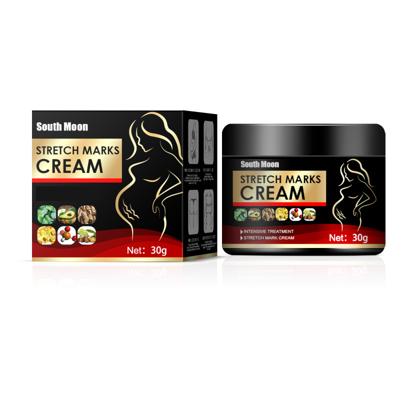 main South Moon Skin Care Cream, Women's Postpartum Muscle Moisturizing Moisturizing Body Skin Daily Care Cream