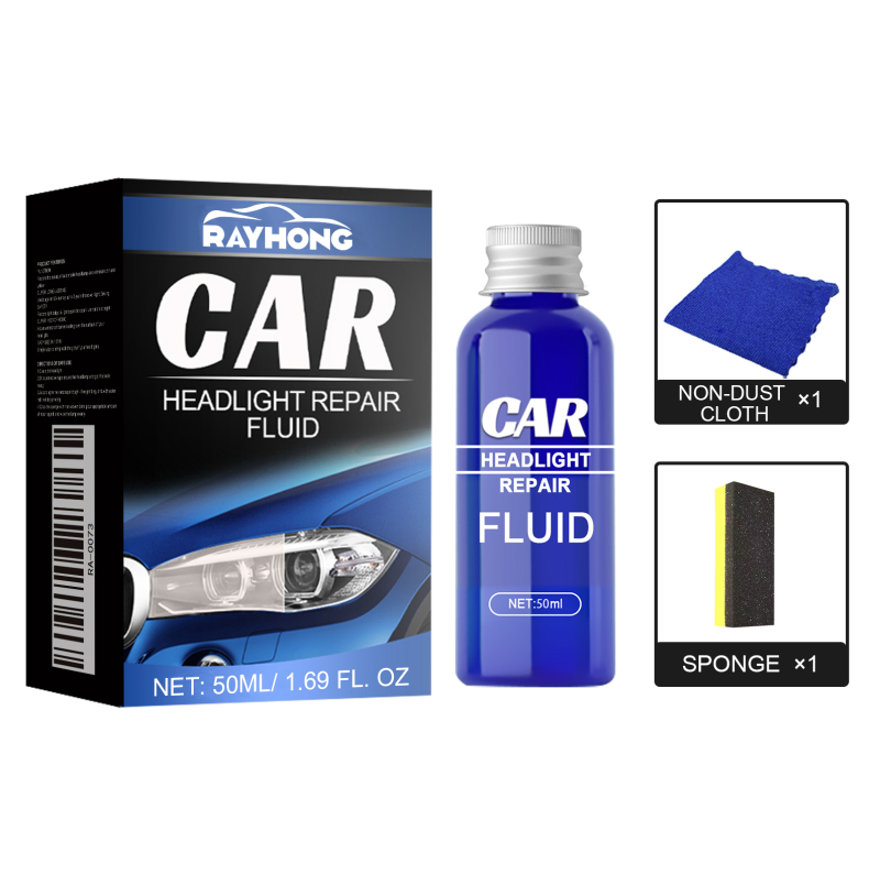 main Rayhong Car Lamp Refurbishment And Repair Agent (50ml Set) Set Of Car Lamp Crystal Refurbishment And Repair Agent, Headlamp Repair Liquid