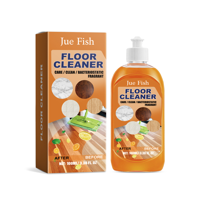 main Jue-Fish Floor Cleaner, Wood Floor Cleaning Polishing Brightening Strong Decontamination Descaling Tile Cleaner