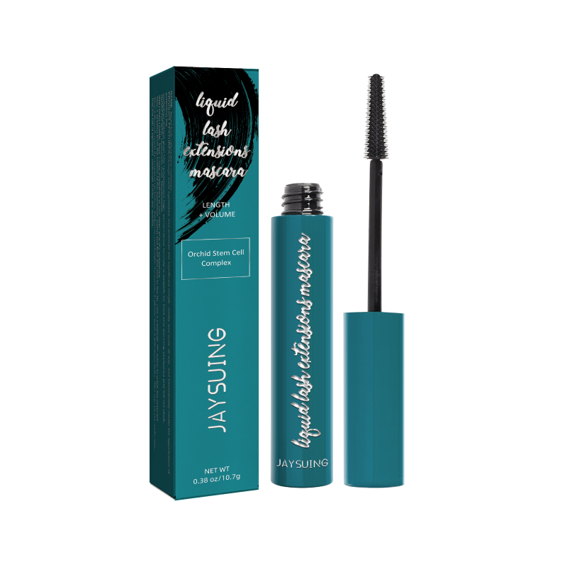main Jaysuing Mascara Cream, Long, Thin, Thick, Curling Eyelashes Will Hold The Makeup Naturally Without Blending Black Mascara
