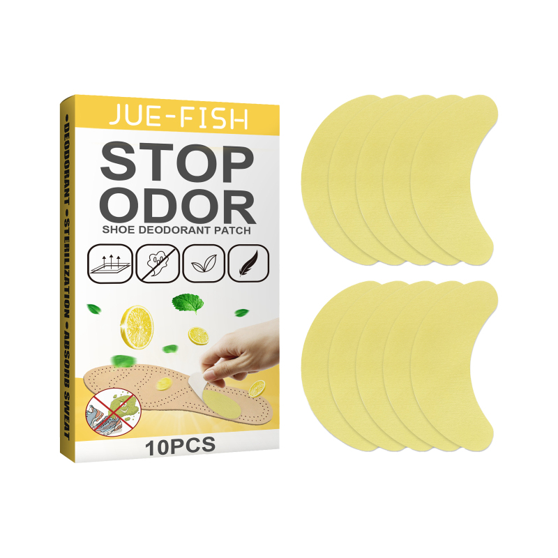 main Jue-Fish Deodorant Stickers For Shoes, Fresh, Remove Odor And Prevent Foot Odor Foot Sweat Sports Shoes Smelly Insole Sticker
