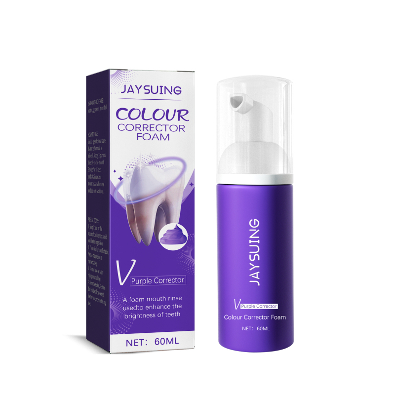 main Jaysuing Mousse Toothpaste, Brightens Teeth Cleans Tartar Stains Freshens Breath Care For Gums Toothpaste
