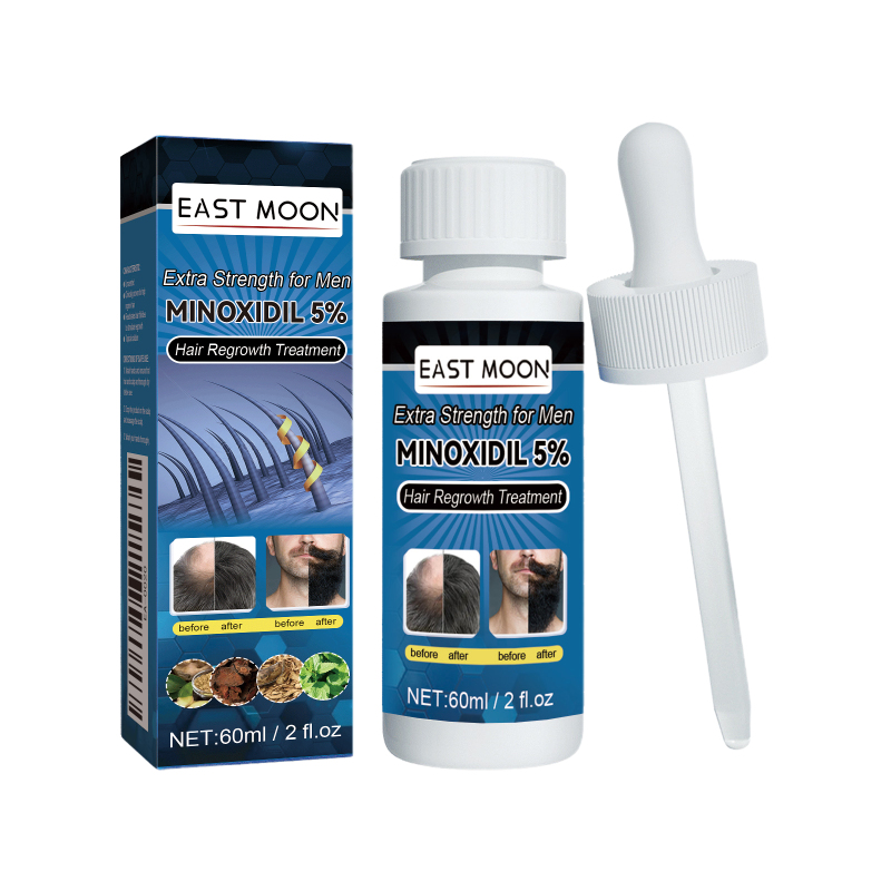 main East Moon Men's Hair Care Liquid Men's Hair And Beard Nourishing And Lustrous Hair And Scalp Care Liquid